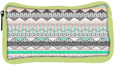 

Snoogg Eco Friendly Canvas Polka Wave Aztec Student Pen Pencil Case Coin Purse Pouch Cosmetic Makeup Bag (GREEN) Pouch(Multicolor)