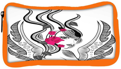 

Snoogg Eco Friendly Canvas Abstract Fairy With Red Flowers Student Pen Pencil Case Coin Purse Pouch Cosmetic Makeup Bag (ORANGE) Pouch(Multicolor)