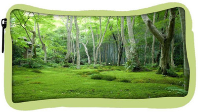 

Snoogg Eco Friendly Canvas Green Garden Designer Student Pen Pencil Case Coin Purse Pouch Cosmetic Makeup Bag (GREEN) Pouch(Multicolor)