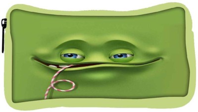 

Snoogg Eco Friendly Canvas Jolly Ghost 2651 Student Pen Pencil Case Coin Purse Pouch Cosmetic Makeup Bag (GREEN) Pouch(Multicolor)