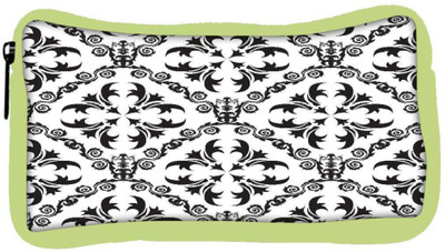

Snoogg Eco Friendly Canvas Grey Pattern Designer Student Pen Pencil Case Coin Purse Pouch Cosmetic Makeup Bag (GREEN) Pouch(Multicolor)