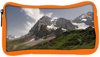 

Snoogg Eco Friendly Canvas Snow In Mountains Designer Student Pen Pencil Case Coin Purse Pouch Cosmetic Makeup Bag (ORANGE) Pouch(Multicolor)