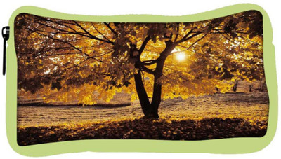 

Snoogg Eco Friendly Canvas Summer Forest Designer Student Pen Pencil Case Coin Purse Pouch Cosmetic Makeup Bag (GREEN) Pouch(Multicolor)