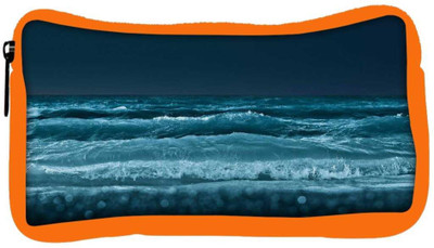 

Snoogg Eco Friendly Canvas Sea At Night Beach Designer Student Pen Pencil Case Coin Purse Pouch Cosmetic Makeup Bag (ORANGE) Pouch(Multicolor)