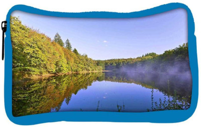 

Snoogg Eco Friendly Canvas River And Forest Designer Student Pen Pencil Case Coin Purse Pouch Cosmetic Makeup Bag (BLUE) Pouch(Multicolor)
