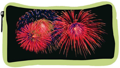 

Snoogg Eco Friendly Canvas Rocket Firecrackers Designer Student Pen Pencil Case Coin Purse Pouch Cosmetic Makeup Bag (GREEN) Pouch(Multicolor)