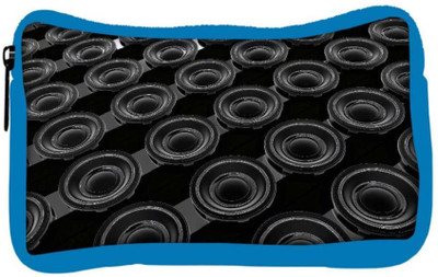 

Snoogg Eco Friendly Canvas Buffers Designer Student Pen Pencil Case Coin Purse Pouch Cosmetic Makeup Bag (BLUE) Pouch(Multicolor)