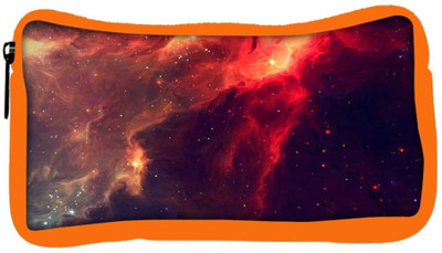 

Snoogg Eco Friendly Canvas Skyview Clouds Student Pen Pencil Case Coin Purse Pouch Cosmetic Makeup Bag (ORANGE) Pouch(Multicolor)