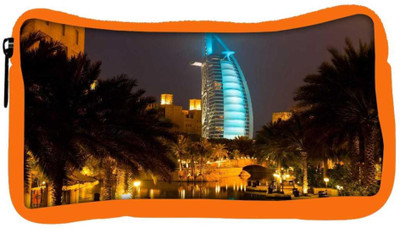 

Snoogg Eco Friendly Canvas Glowing Veiw At Dubai Designer Student Pen Pencil Case Coin Purse Pouch Cosmetic Makeup Bag (ORANGE) Pouch(Multicolor)