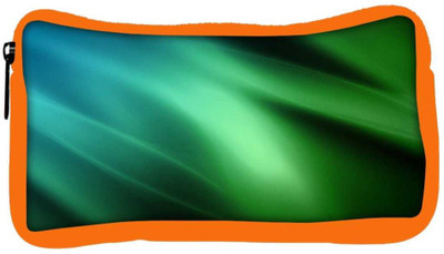 

Snoogg Eco Friendly Canvas Green Haze Designer Student Pen Pencil Case Coin Purse Pouch Cosmetic Makeup Bag (ORANGE) Pouch(Multicolor)