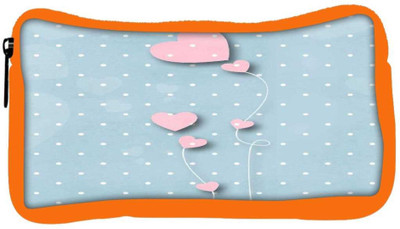 

Snoogg Eco Friendly Canvas Pink Balloons Blue Dots Student Pen Pencil Case Coin Purse Pouch Cosmetic Makeup Bag (ORANGE) Pouch(Multicolor)