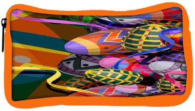 

Snoogg Eco Friendly Canvas Designer Eggs 2474 Student Pen Pencil Case Coin Purse Pouch Cosmetic Makeup Bag (ORANGE) Pouch(Multicolor)