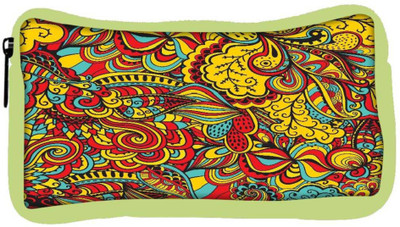 

Snoogg Eco Friendly Canvas Vector Seamless Texture With Abstract Flowers Endless Background Ethnic Sea Student Pen Pencil Case Coin Purse Pouch Cosmetic Makeup Bag (GREEN) Pouch(Multicolor)