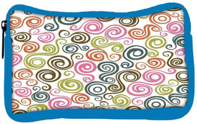 

Snoogg Eco Friendly Canvas Cream Pattern Design Designer Student Pen Pencil Case Coin Purse Pouch Cosmetic Makeup Bag (BLUE) Pouch(Multicolor)