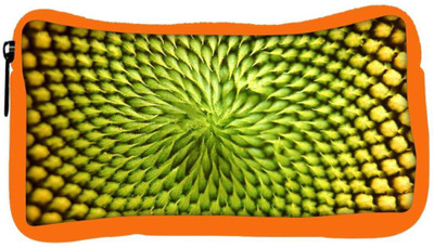 

Snoogg Eco Friendly Canvas Small Abstract Design Designer Student Pen Pencil Case Coin Purse Pouch Cosmetic Makeup Bag (ORANGE) Pouch(Multicolor)