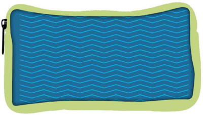 

Snoogg Eco Friendly Canvas Wave Minimalistic 2903 Student Pen Pencil Case Coin Purse Pouch Cosmetic Makeup Bag (GREEN) Pouch(Multicolor)