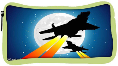

Snoogg Eco Friendly Canvas Moon And Jet Fighters Student Pen Pencil Case Coin Purse Pouch Cosmetic Makeup Bag (GREEN) Pouch(Multicolor)
