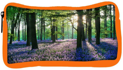 

Snoogg Eco Friendly Canvas Autum Forest Designer Student Pen Pencil Case Coin Purse Pouch Cosmetic Makeup Bag (ORANGE) Pouch(Multicolor)