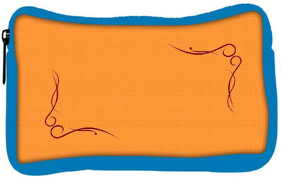

Snoogg Eco Friendly Canvas Curves On Woven Texture Designer Student Pen Pencil Case Coin Purse Pouch Cosmetic Makeup Bag (BLUE) Pouch(Multicolor)