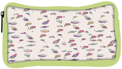 

Snoogg Eco Friendly Canvas Sweet Pattern Student Pen Pencil Case Coin Purse Pouch Cosmetic Makeup Bag (GREEN) Pouch(Multicolor)