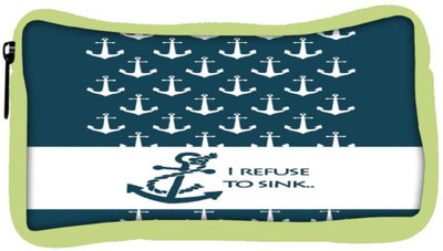 

Snoogg Eco Friendly Canvas I Refuse To Sink Student Pen Pencil Case Coin Purse Pouch Cosmetic Makeup Bag (GREEN) Pouch(Multicolor)