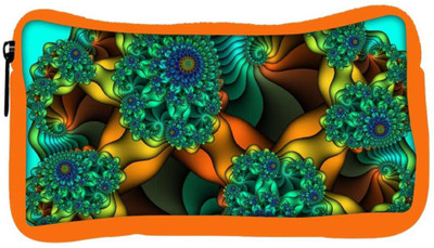 

Snoogg Eco Friendly Canvas Fractal Abysses Abstract Designer Student Pen Pencil Case Coin Purse Pouch Cosmetic Makeup Bag (ORANGE) Pouch(Multicolor)