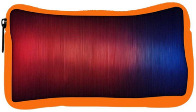 

Snoogg Eco Friendly Canvas Fibers Abstract Designer Student Pen Pencil Case Coin Purse Pouch Cosmetic Makeup Bag (ORANGE) Pouch(Multicolor)