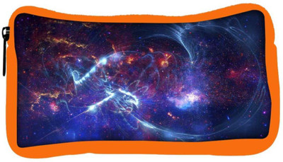 

Snoogg Eco Friendly Canvas Blue Rays Designer Student Pen Pencil Case Coin Purse Pouch Cosmetic Makeup Bag (ORANGE) Pouch(Multicolor)