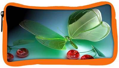 

Snoogg Eco Friendly Canvas Green Cyrstal Fly Designer Student Pen Pencil Case Coin Purse Pouch Cosmetic Makeup Bag (ORANGE) Pouch(Multicolor)
