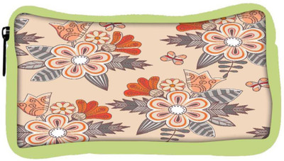 

Snoogg Eco Friendly Canvas Abstract Floral Background Student Pen Pencil Case Coin Purse Pouch Cosmetic Makeup Bag (GREEN) Pouch(Multicolor)