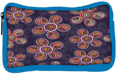 

Snoogg Eco Friendly Canvas Dark Florals Designer Student Pen Pencil Case Coin Purse Pouch Cosmetic Makeup Bag (BLUE) Pouch(Multicolor)