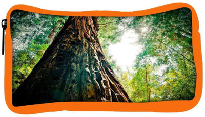 

Snoogg Eco Friendly Canvas Huge Tree Designer Student Pen Pencil Case Coin Purse Pouch Cosmetic Makeup Bag (ORANGE) Pouch(Multicolor)