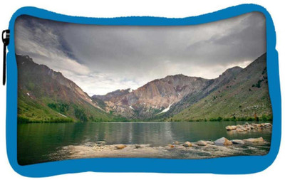

Snoogg Eco Friendly Canvas River And Mountains Designer Student Pen Pencil Case Coin Purse Pouch Cosmetic Makeup Bag (BLUE) Pouch(Multicolor)