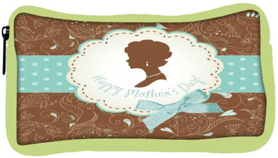 

Snoogg Eco Friendly Canvas Mothers Day Card Cute Vintage Frames With Ladies Silhouettes Student Pen Pencil Case Coin Purse Pouch Cosmetic Makeup Bag (GREEN) Pouch(Multicolor)