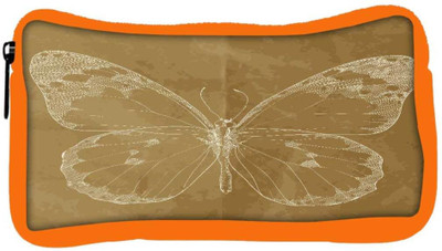 

Snoogg Eco Friendly Canvas Vector Illustration Of A Monarch Butterfly Hand Draw Student Pen Pencil Case Coin Purse Pouch Cosmetic Makeup Bag (ORANGE) Pouch(Multicolor)