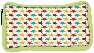 

Snoogg Eco Friendly Canvas Multicolor Star Pattern Designer Student Pen Pencil Case Coin Purse Pouch Cosmetic Makeup Bag (GREEN) Pouch(Multicolor)