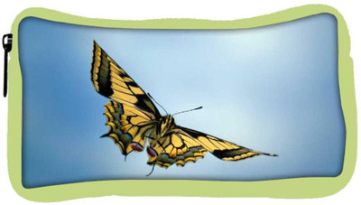 

Snoogg Eco Friendly Canvas Dragon Butterfly Designer Student Pen Pencil Case Coin Purse Pouch Cosmetic Makeup Bag (GREEN) Pouch(Multicolor)