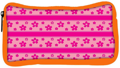 

Snoogg Eco Friendly Canvas Abstract Pink Wallpapers Designer Student Pen Pencil Case Coin Purse Pouch Cosmetic Makeup Bag (ORANGE) Pouch(Multicolor)