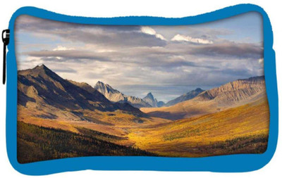 

Snoogg Eco Friendly Canvas Abstract Mountain Nature View Designer Student Pen Pencil Case Coin Purse Pouch Cosmetic Makeup Bag (BLUE) Pouch(Multicolor)