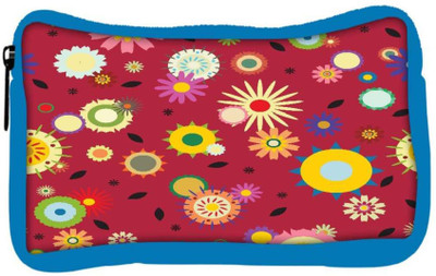 

Snoogg Eco Friendly Canvas Red Pattern Floral Designer Student Pen Pencil Case Coin Purse Pouch Cosmetic Makeup Bag (BLUE) Pouch(Multicolor)