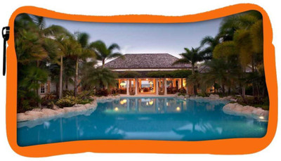 

Snoogg Eco Friendly Canvas Evening Veiw Of Resort Designer Student Pen Pencil Case Coin Purse Pouch Cosmetic Makeup Bag (ORANGE) Pouch(Multicolor)