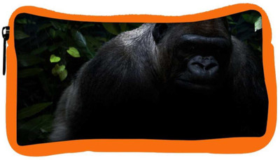 

Snoogg Eco Friendly Canvas Angry Gorilla Designer Student Pen Pencil Case Coin Purse Pouch Cosmetic Makeup Bag (ORANGE) Pouch(Multicolor)