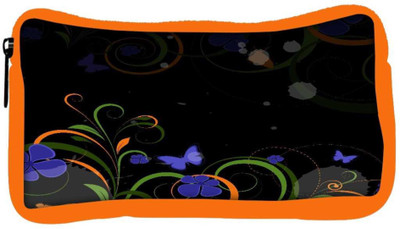 

Snoogg Eco Friendly Canvas Abstract Swirl Design Elements Student Pen Pencil Case Coin Purse Pouch Cosmetic Makeup Bag (ORANGE) Pouch(Multicolor)