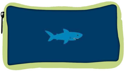 

Snoogg Eco Friendly Canvas Blue Shark Designer Student Pen Pencil Case Coin Purse Pouch Cosmetic Makeup Bag (GREEN) Pouch(Multicolor)