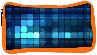 

Snoogg Eco Friendly Canvas Blue Lights Wide Designer Student Pen Pencil Case Coin Purse Pouch Cosmetic Makeup Bag (ORANGE) Pouch(Multicolor)