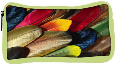 

Snoogg Eco Friendly Canvas Plumas De Colores Designer Student Pen Pencil Case Coin Purse Pouch Cosmetic Makeup Bag (GREEN) Pouch(Multicolor)