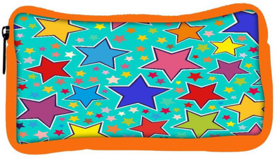 

Snoogg Eco Friendly Canvas Stars In Green Pattern Designer Student Pen Pencil Case Coin Purse Pouch Cosmetic Makeup Bag (ORANGE) Pouch(Multicolor)