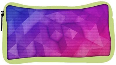 

Snoogg Eco Friendly Canvas Abstract Purple Pattern Designer Student Pen Pencil Case Coin Purse Pouch Cosmetic Makeup Bag (GREEN) Pouch(Multicolor)
