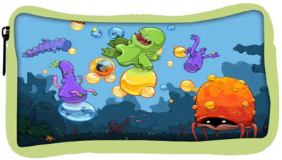 

Snoogg Eco Friendly Canvas Monster Kids Playing 2658 Student Pen Pencil Case Coin Purse Pouch Cosmetic Makeup Bag (GREEN) Pouch(Multicolor)