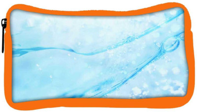

Snoogg Eco Friendly Canvas Water Drops Designer Student Pen Pencil Case Coin Purse Pouch Cosmetic Makeup Bag (ORANGE) Pouch(Multicolor)
